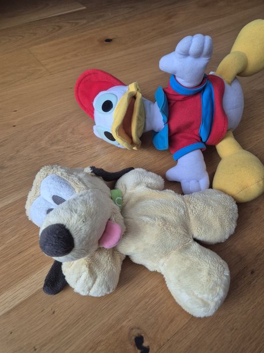 2 maskotki Disney Kaczor Donald i Pluto7