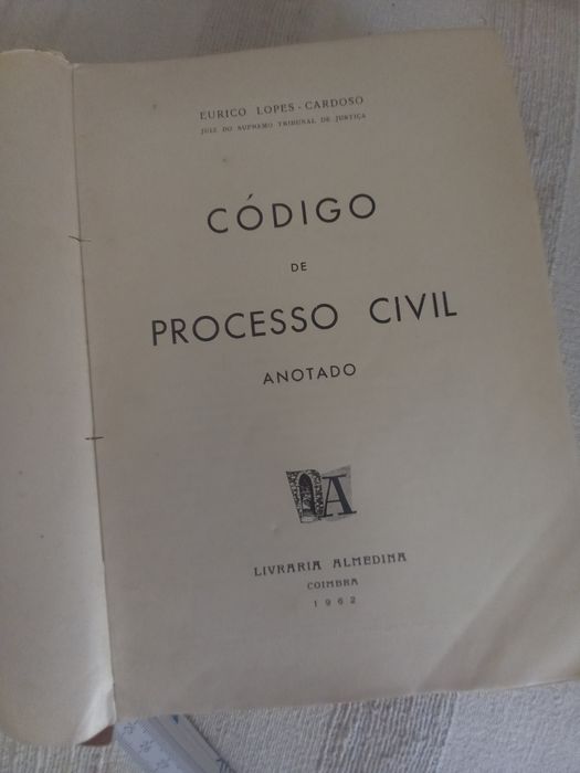 Código de Processo Civil anotado 1962