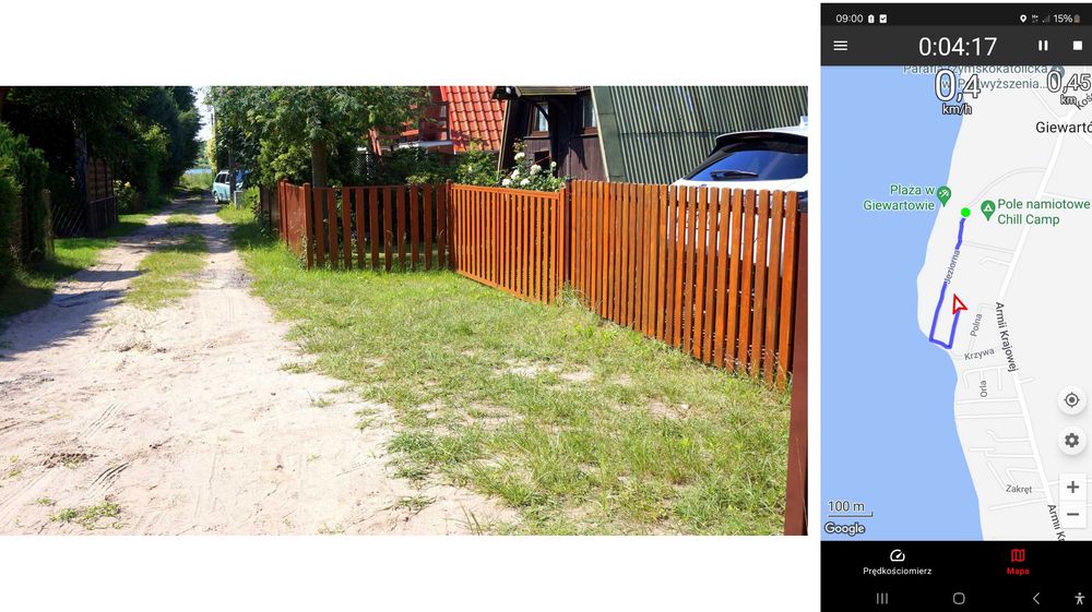 Domek łódka sup rowery Giewartów Jezioro Powidzkie