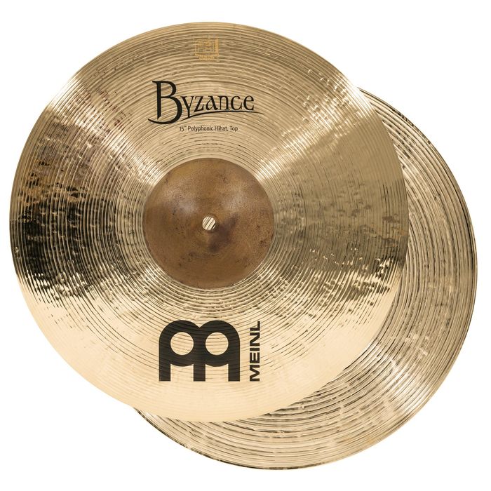 Meinl Byzance Polyphonic Brilliant Limited Hi-hat 15"