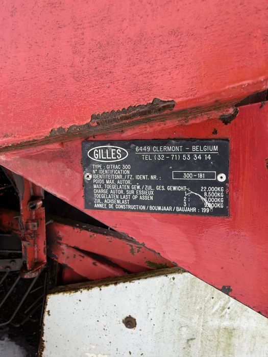 Продам бурячаний перегрузчик Gilles Gitrag 300