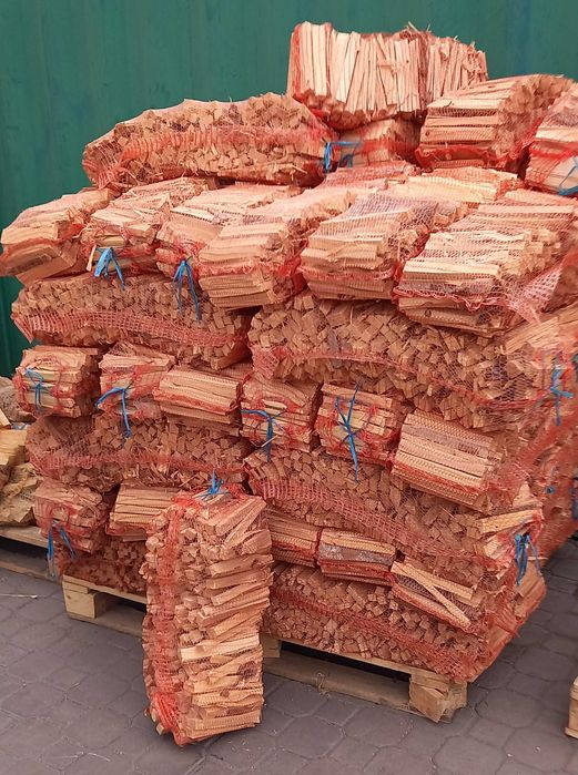 Drewno kominkowe, podpałka  iglaste suche,   worek