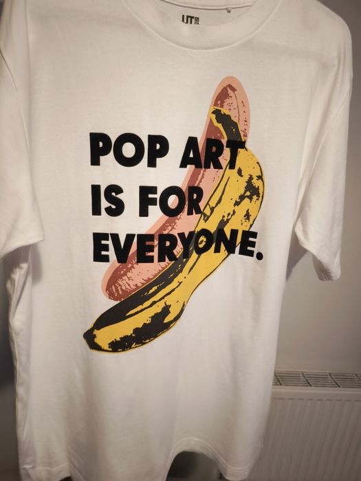 Uniqlo Andy Warhol banana t-shirt pop art is for everyone