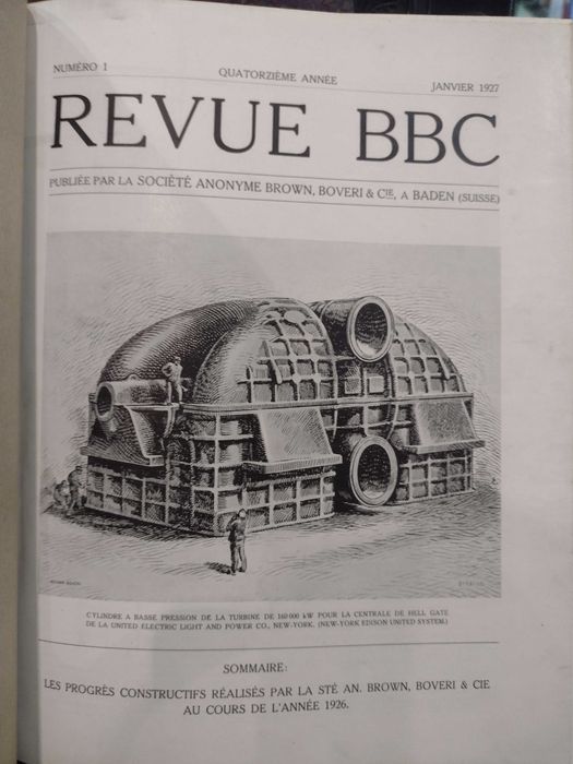 BBC Comboios e outros, Boveri & Cie A. Baden 1924