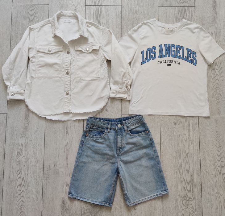 Пакет фірмового одягу Guess, Polo, Zara, H&M 8-10р