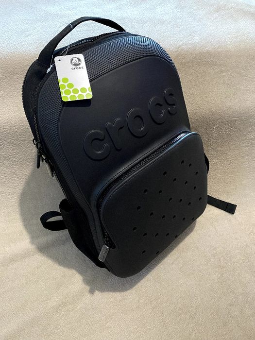 Рюкзак CROCS Крокс джибітси сумка чоловічій жіночій black