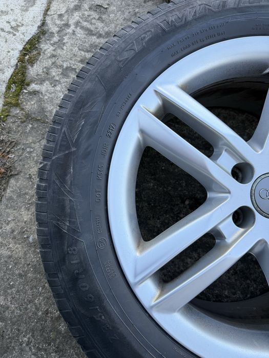 Koła zimowe Felgi aluminiowe 18’ R18 5x112 Audi Q5 Q3 A6 A5 VW
