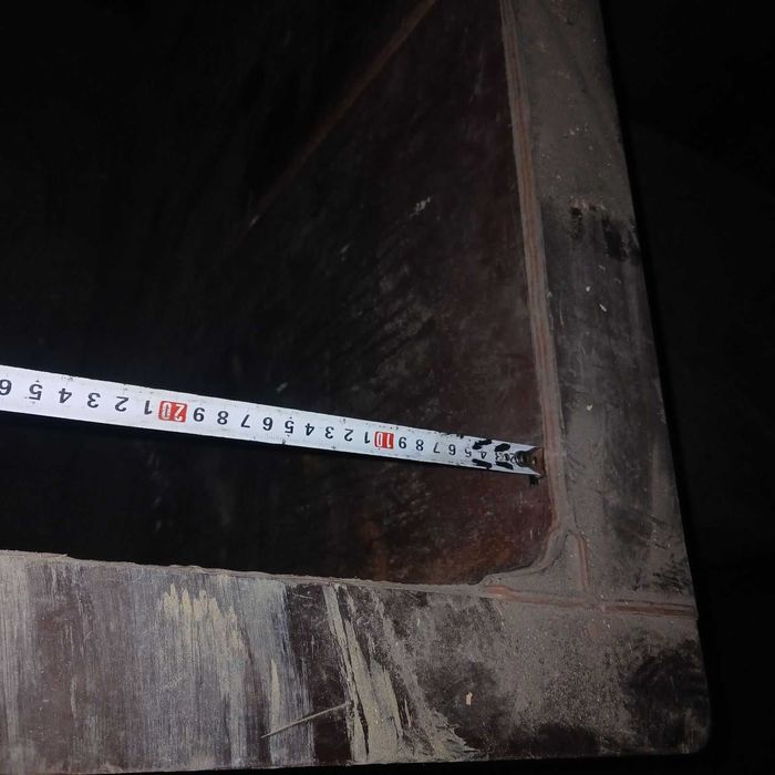 Бак 1,5м3 для технічної води відкритий футерований.