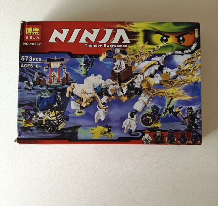 Конструктор дитячий Ninja Білий Дракон