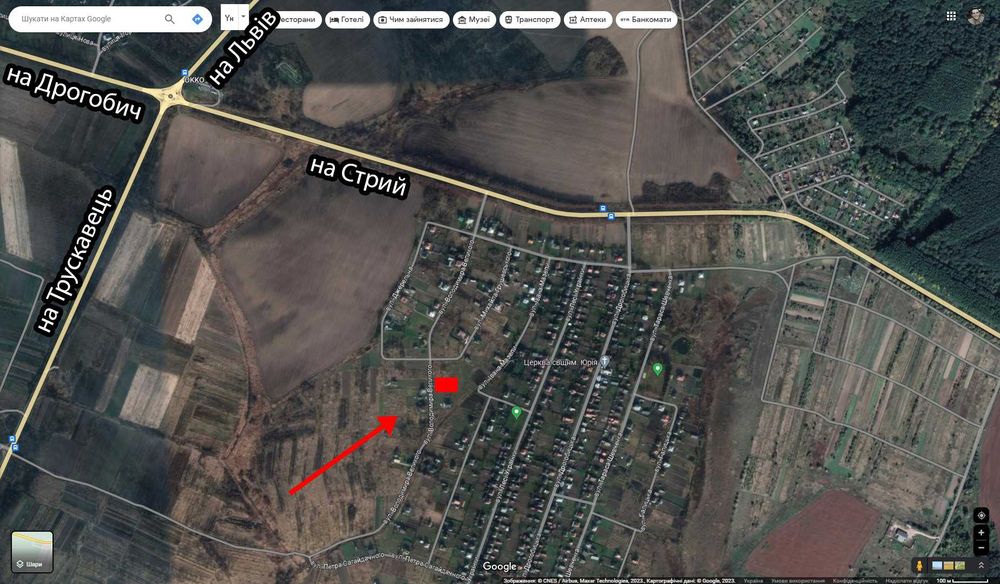 Земельна ділянка під забудову с.Нове Село