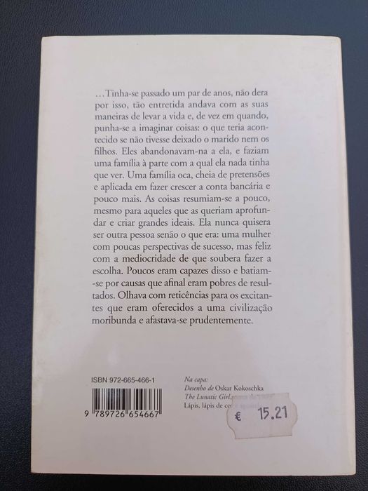 Livro "Os Espaços em Branco", de Agustina Bessa-Luís
