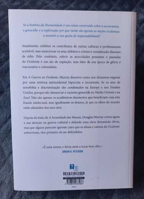 A Guerra ao Ocidente - Douglas Murray