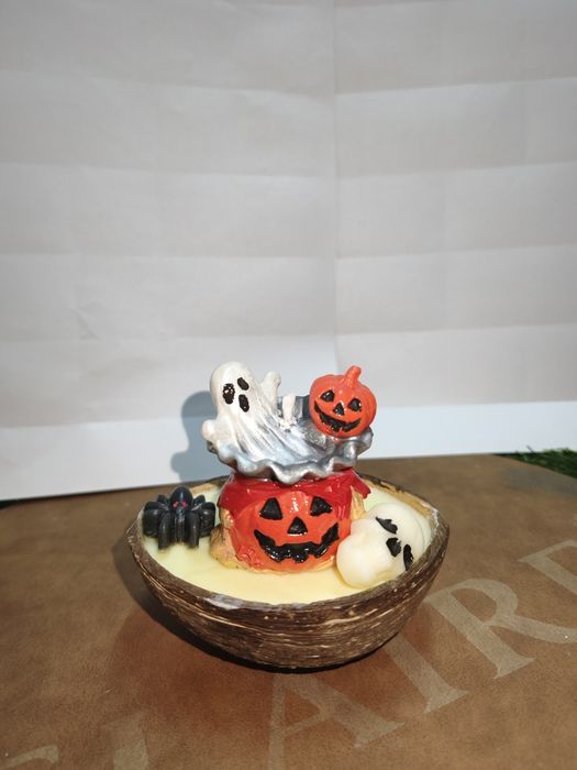 Vela Halloween abóbora