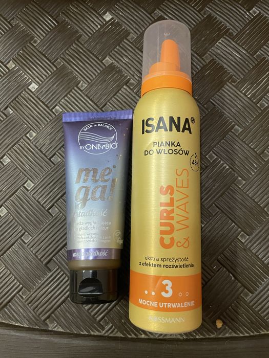 Zestaw do włosów OnlyBio krem pianka