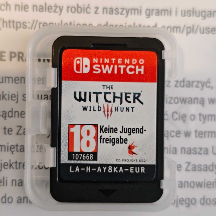 Wiedźmin 3 Dziki Gon Nintendo Switch DARMOWA DOSTAWA