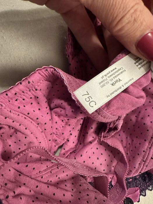 Biustonosz bawełniany do karmienia bez fiszbin 75 C