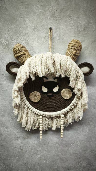 Makrama zwierzęta, boho, pokój dziecięcy, handmade