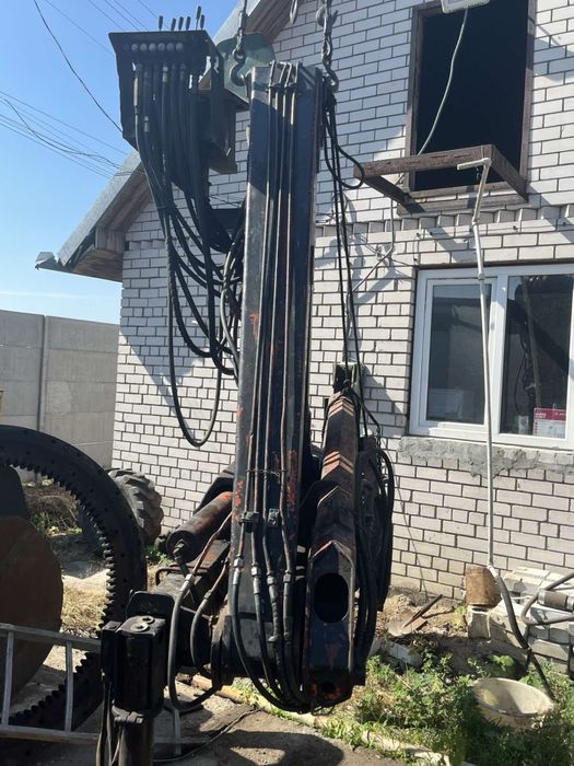 HIAB-80 кран манипулятор