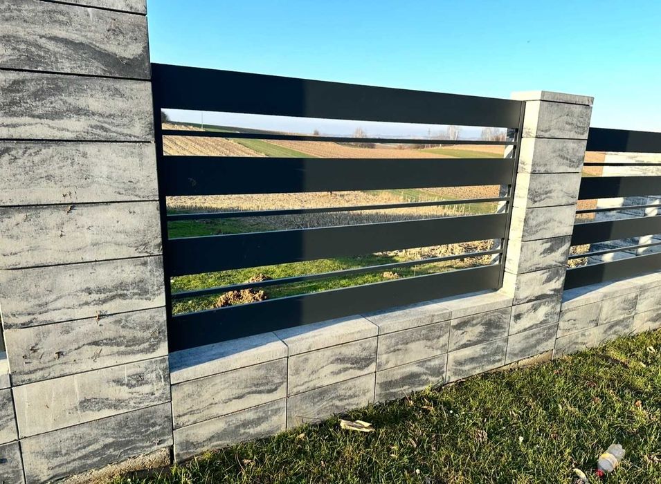 Nowoczesne przęsła ogrodzeniowe aluminiowe – trwałość i elegancki wygląd