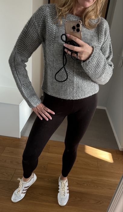 sweter wełna alpaka