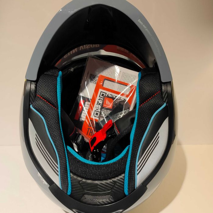 Capacete MT StreetFighter mota scooter novo
