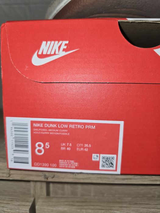 Buty snakersy Nike Dunk Low Retro Prm-42(26.5cm)