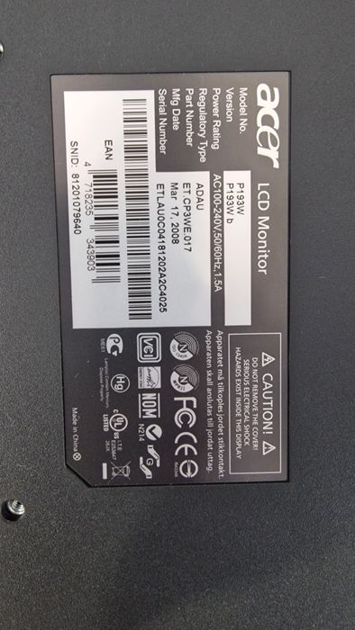 Pack 4 Monitores 19" (Ideais para CCTV / Escritório / Faturação)