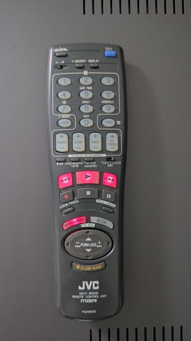 Magnetowid JVC Elegance (HR-DD949) + rzadki podświetlany pilot