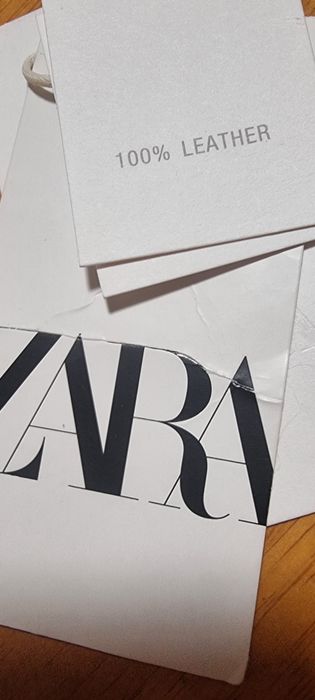 Замшевая сумка ZARA