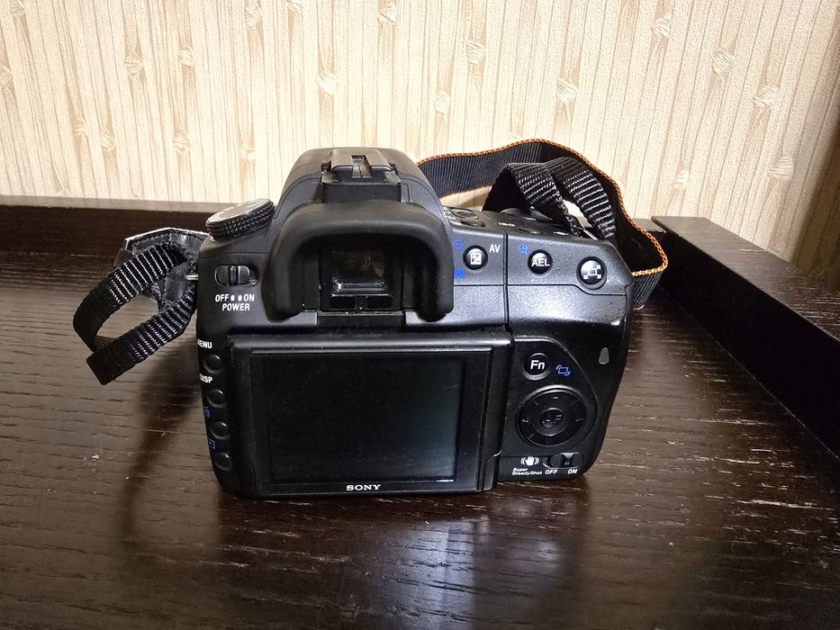 Цифровий дзеркальний фотоапарат sony alpa dslr a300 +2 об'єктива