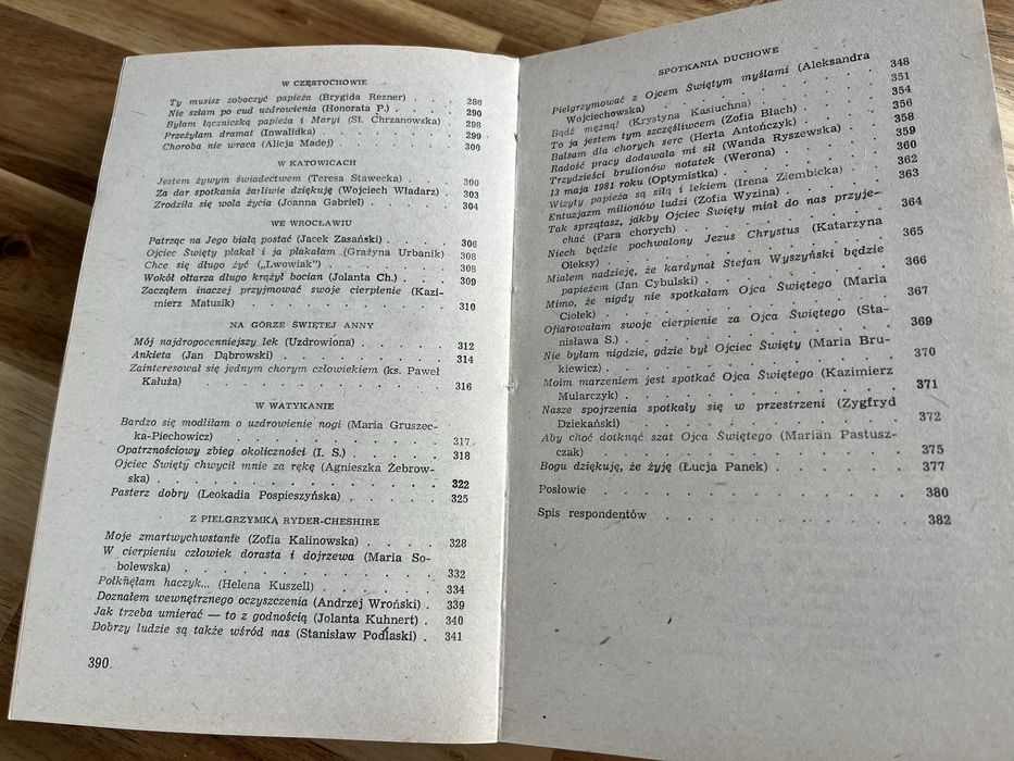 Cierpienie ma tysiąc twarzy Jan Paweł II i chorzy