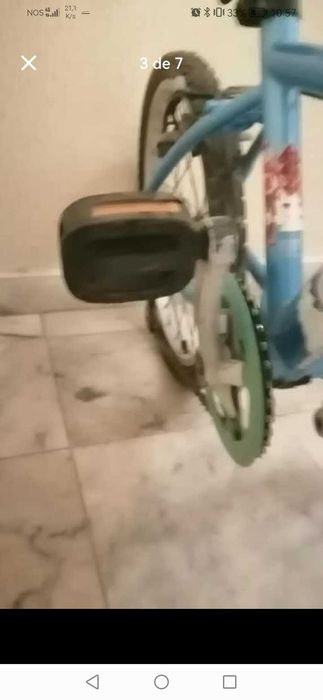 Vendo bicicleta de menina