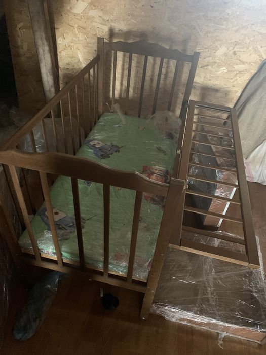 Ліжечко дитяче +матрас кокосовий