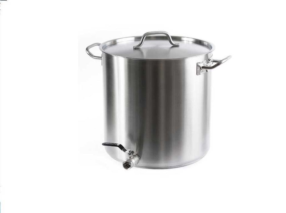 Garnek 35 l z kranem do zacierania piwa , gotowania ziemniaków okazja
