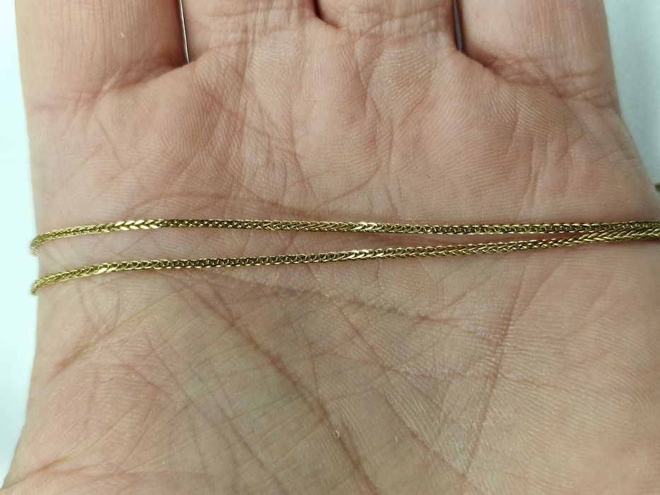 Złoty łańcuszek damski/ 333/ 2.07 gram/ 50cm/ Lisi Ogon/ od W. KRUK