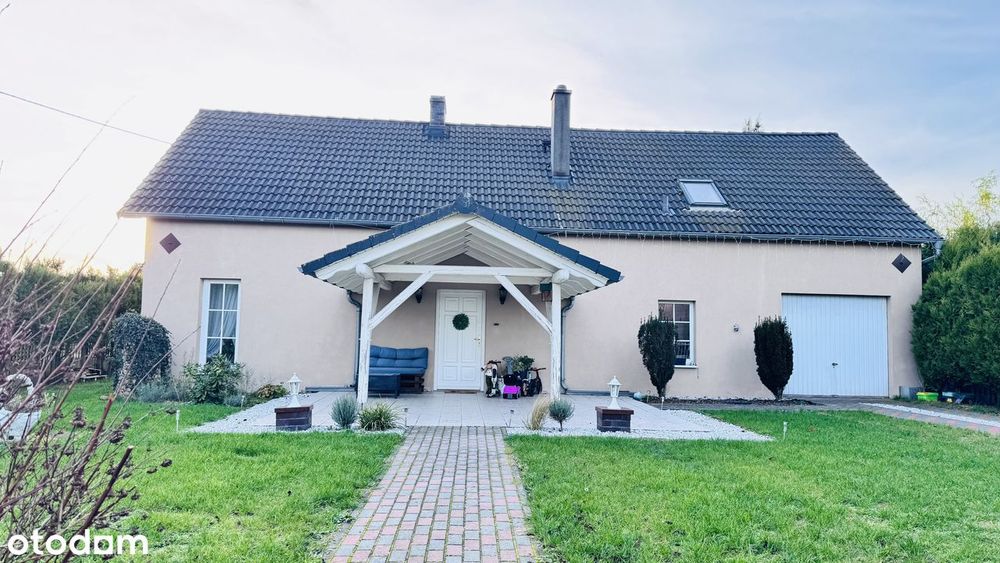 Dom gotowy do zamieszkania, 1800 m² działki, 15 min od Opola–Chróścice