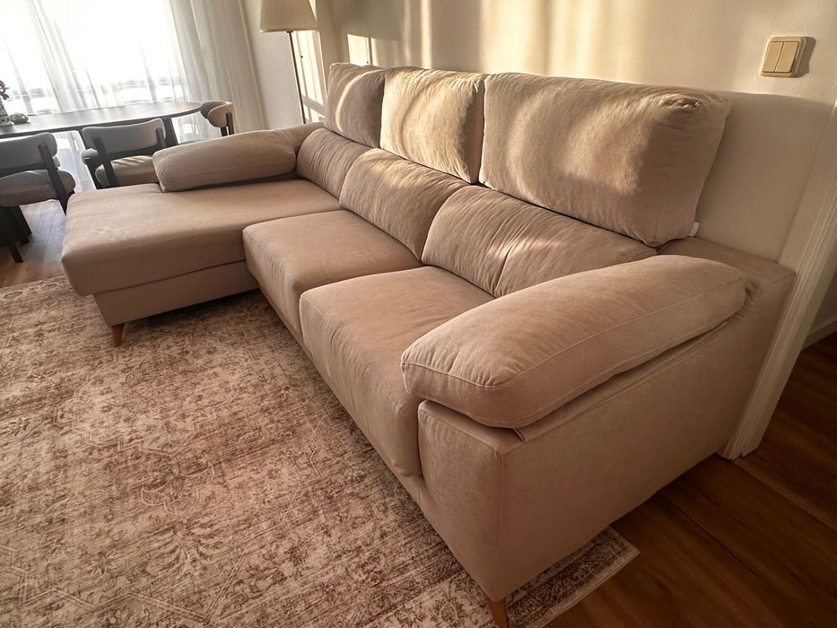 Sofá com chaise longue - banak