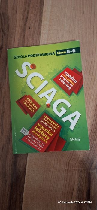 Sciaga 4-6 klasa