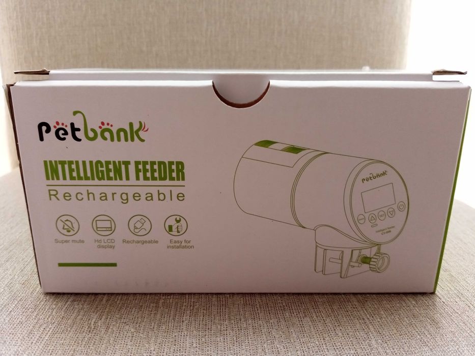 Dispensador alimentos para aquários