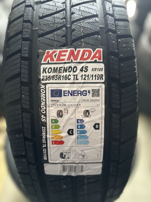 NOWE opony 235/65R16C Kenda Komendo 4S KR105 całoroczne bus WYSYŁKA