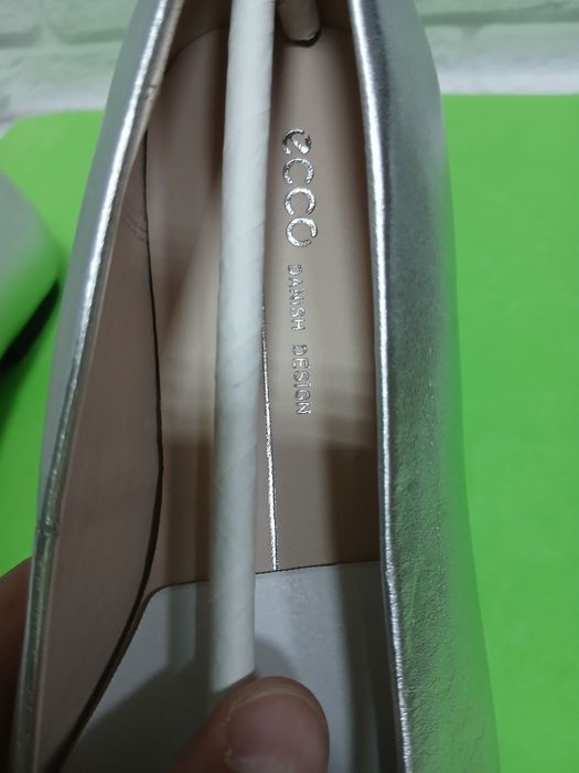 Балетки ECCO 8829757 Срібний 37