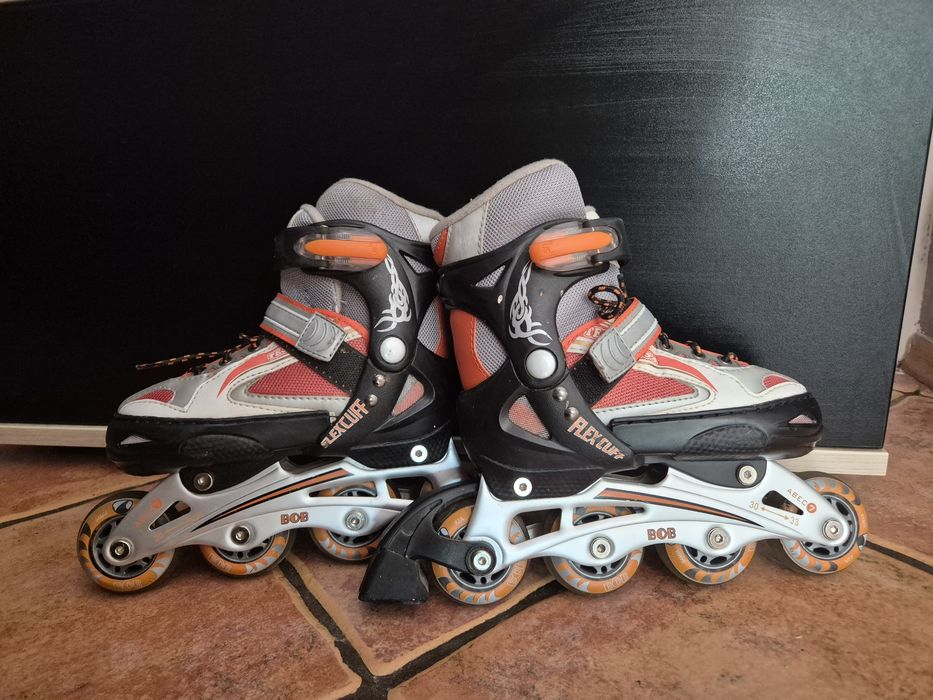 Rolki rozm. 30 - 33 raz użyte, spartan sport ABEC 7