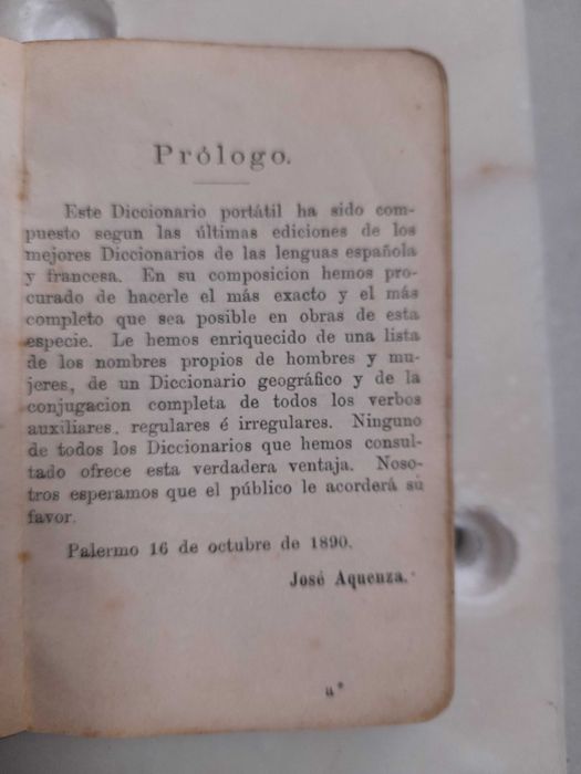 Livro - français-italien, español-francés