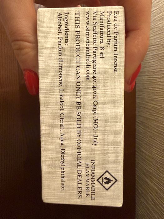 Нишевые духи Simone Andreoli