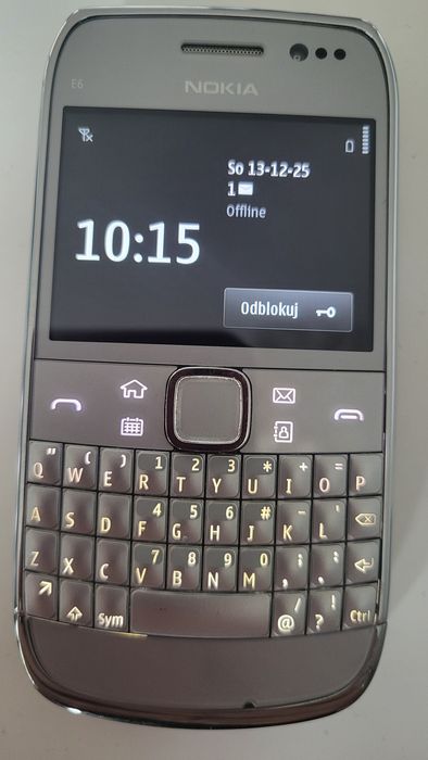 Dla Kolekcjonera Nokia E6 ładna sprawna