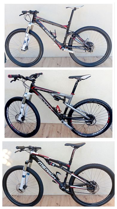 JF-Bikes Carbono suspensão total 27,5 , 10/11v Specialized S'Works/Merida 96