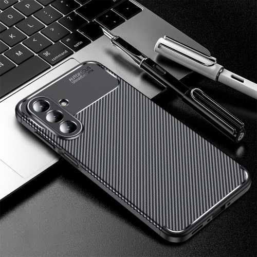 Carbon Case Premium - Etui Pancerne Samsung Galaxy S26 Ultra+ Szkło Hartowane 9H