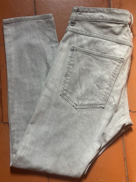 Calças ganga H&M cinzentas