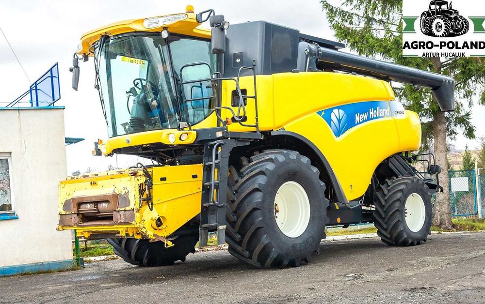 Комбайн NEW HOLLAND CR 9060 - 2008 - 2554 м/ч + жатка 6,09 м