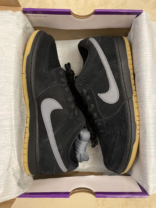 「大値下げ‼️」NIKE DUNK SB BLACK FOG 26cm 希少 黒スエード